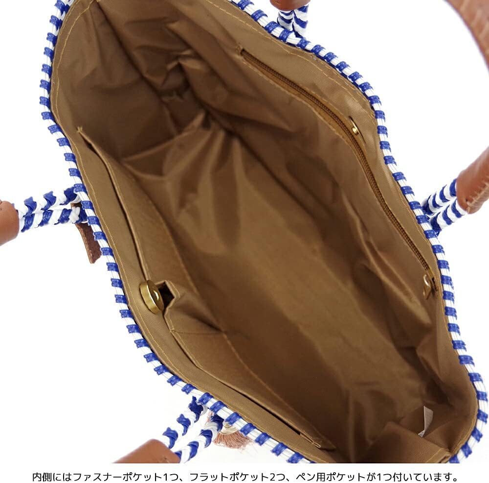 WOVEN ウーヴン] メキシコ製 バスケットバッグ かごバック Z1176WOVEN